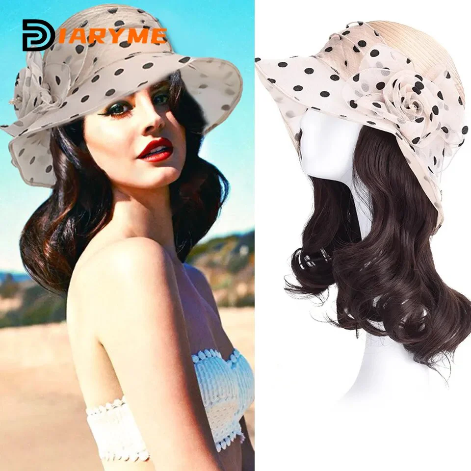 Short to Medium Hair Wig Hat - Image 4