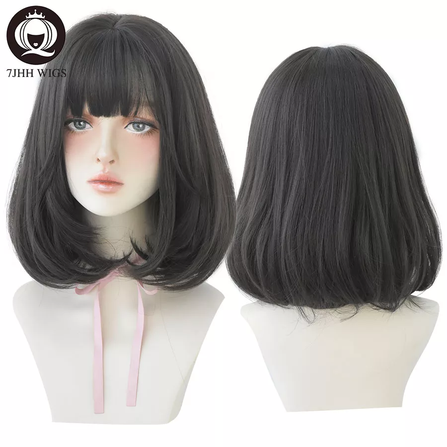 Shoulder Straight Hair Wig - Image 4