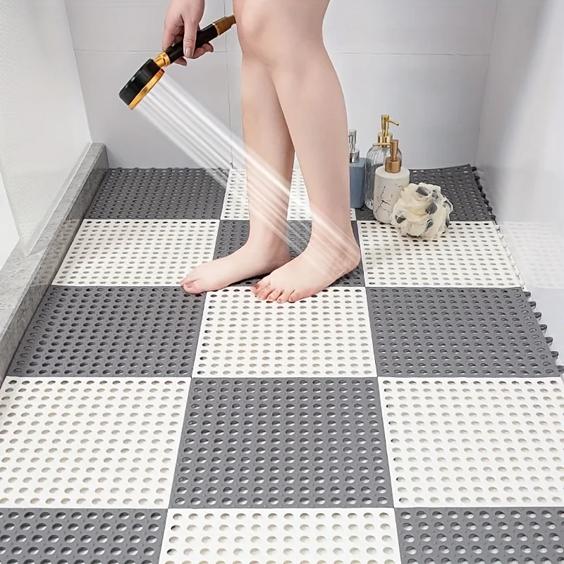 12/8/4PCS Shower Floor Mat - Image 3