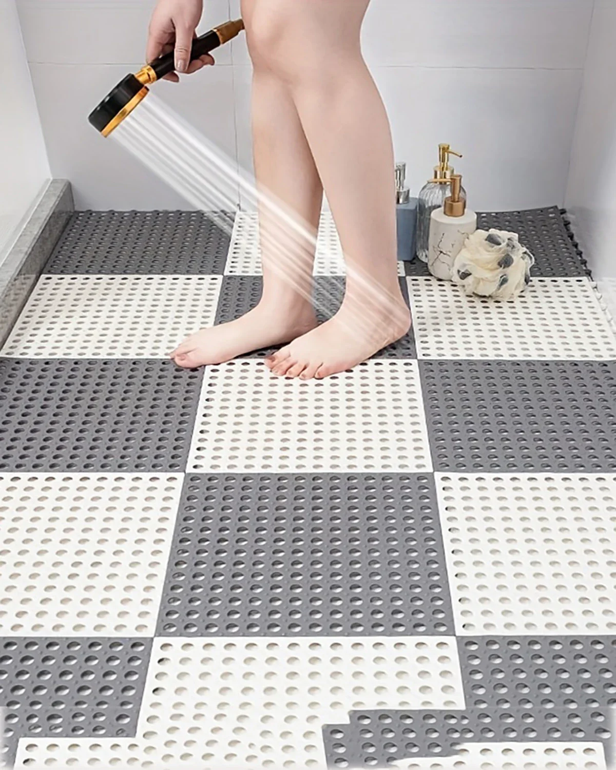 12/8/4PCS Shower Floor Mat - Image 7