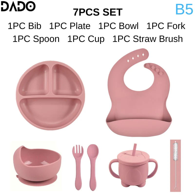 Silicone Baby Tableware Set - Image 11
