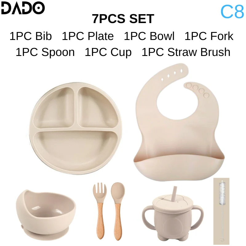 Silicone Baby Tableware Set - Image 12