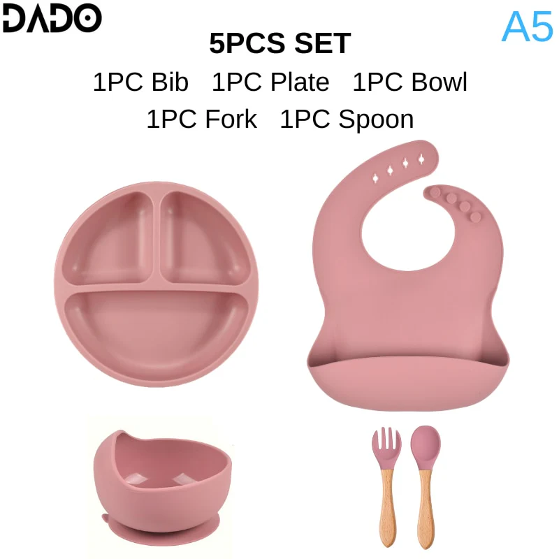 Silicone Baby Tableware Set - Image 13