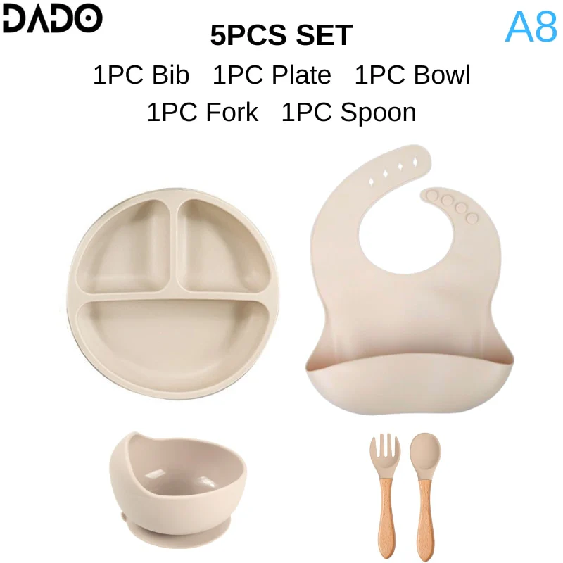 Silicone Baby Tableware Set - Image 16