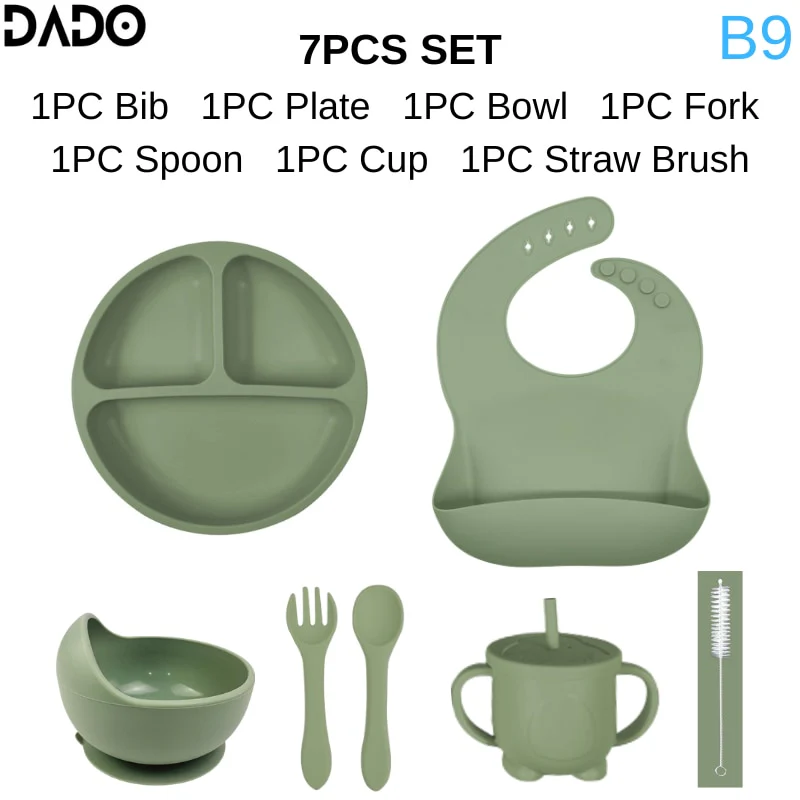 Silicone Baby Tableware Set - Image 18