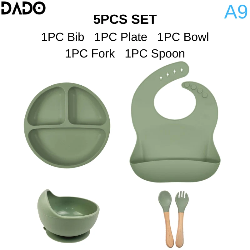 Silicone Baby Tableware Set - Image 19