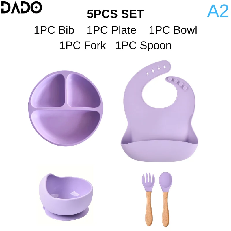 Silicone Baby Tableware Set - Image 20