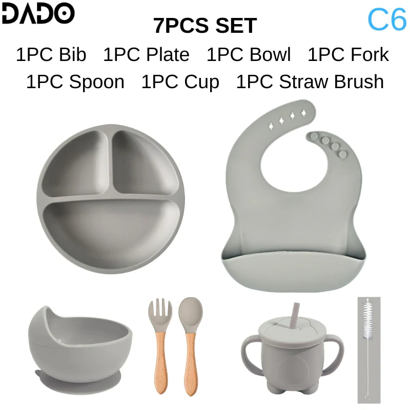 Silicone Baby Tableware Set - Image 21