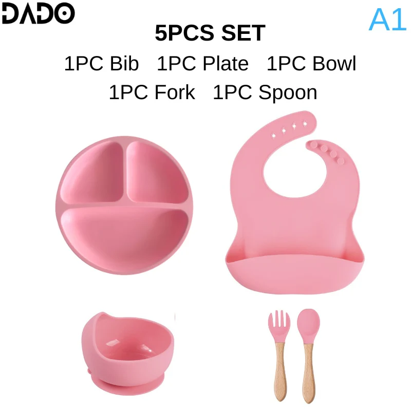 Silicone Baby Tableware Set - Image 22