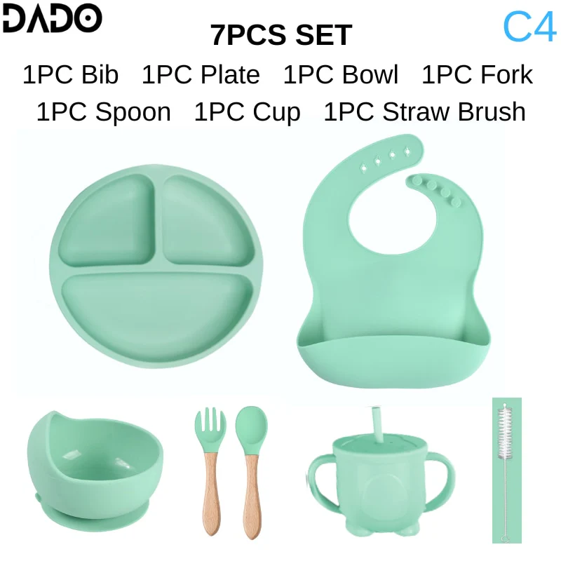 Silicone Baby Tableware Set - Image 26