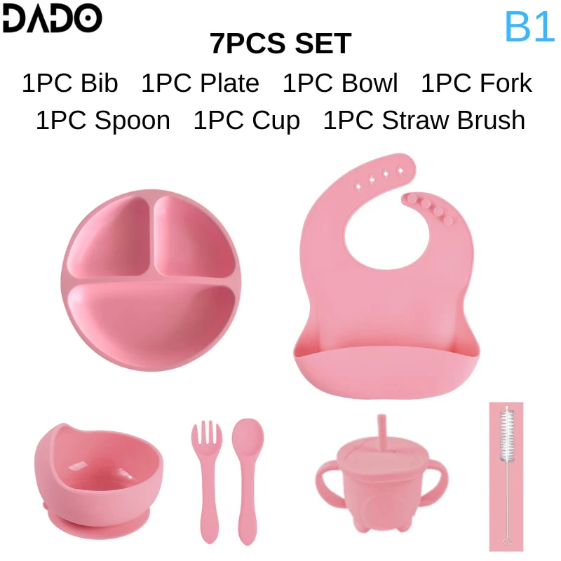 Silicone Baby Tableware Set - Image 28