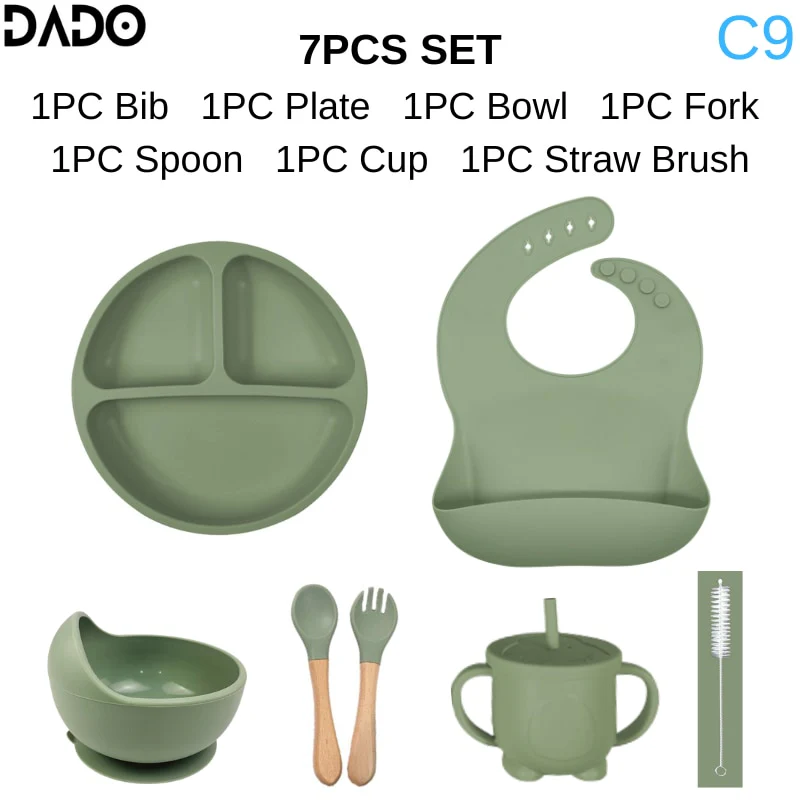 Silicone Baby Tableware Set - Image 29