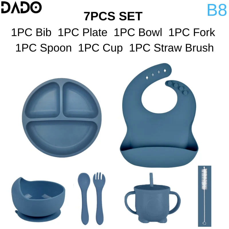 Silicone Baby Tableware Set - Image 30