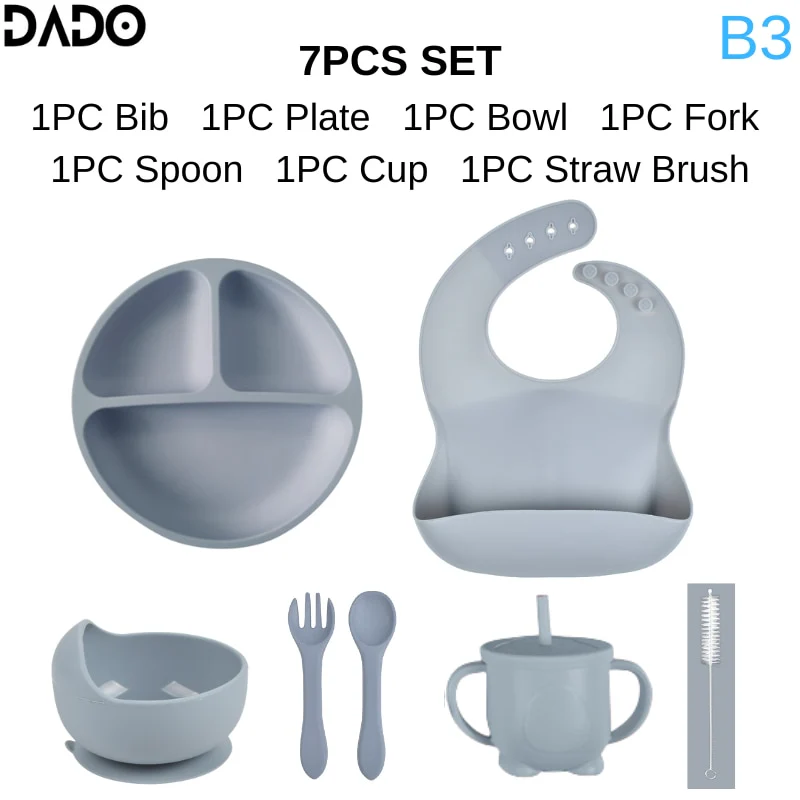 Silicone Baby Tableware Set - Image 31