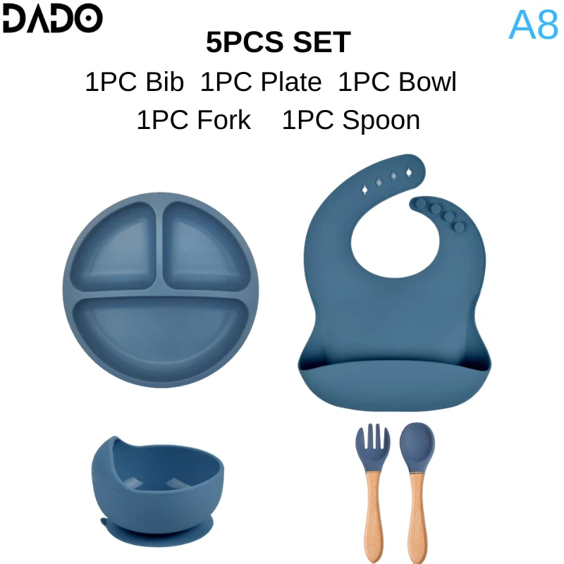 Silicone Baby Tableware Set - Image 4