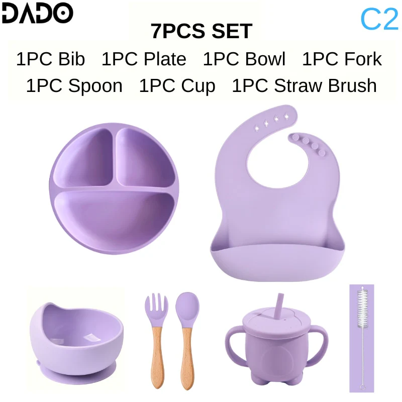 Silicone Baby Tableware Set - Image 5