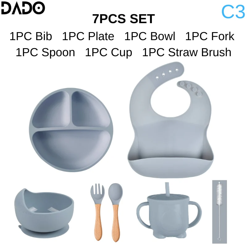 Silicone Baby Tableware Set - Image 8
