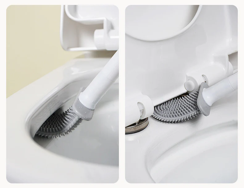 Silicone Flat Head Toilet Brush - Image 18