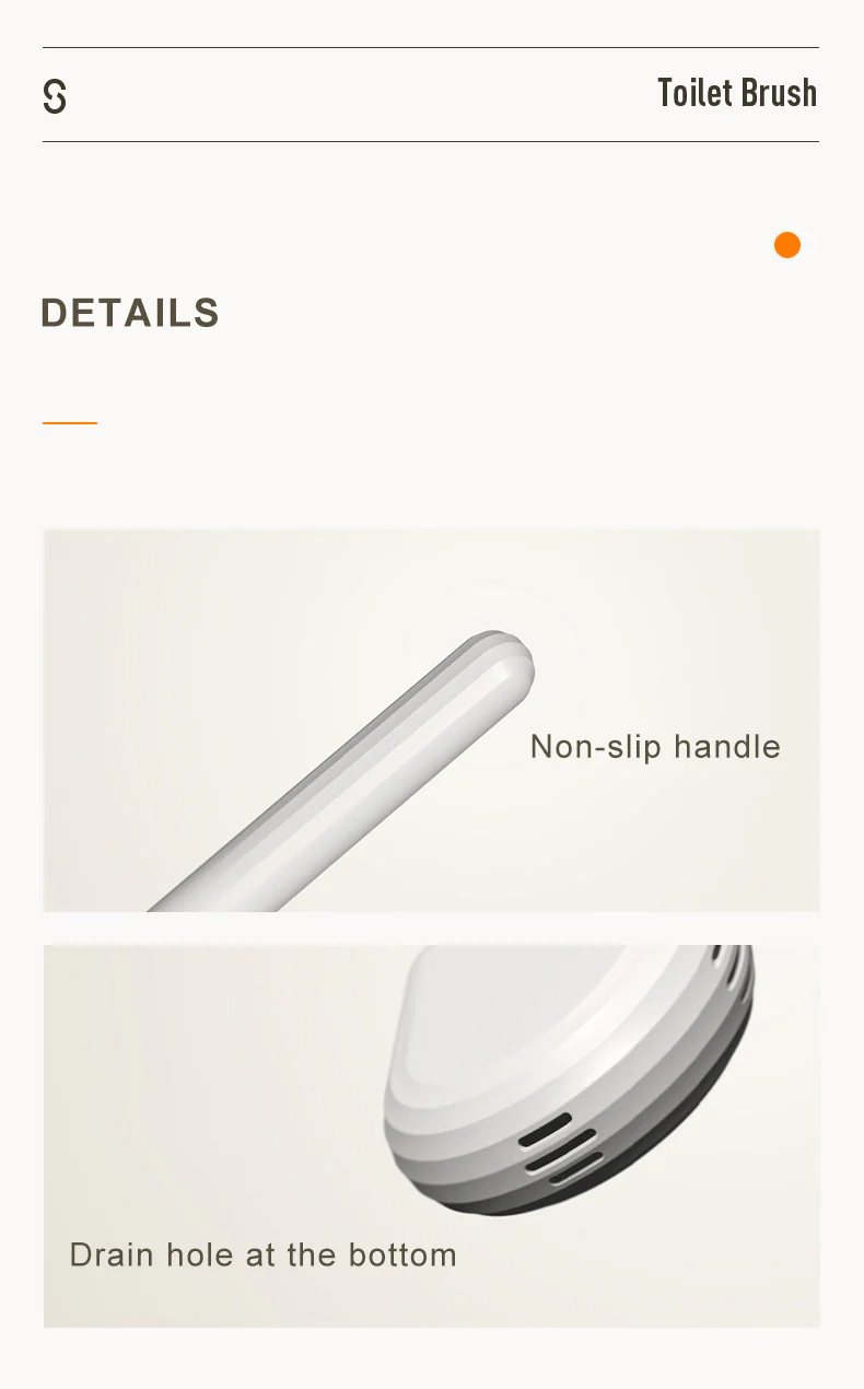 Silicone Flat Head Toilet Brush - Image 24