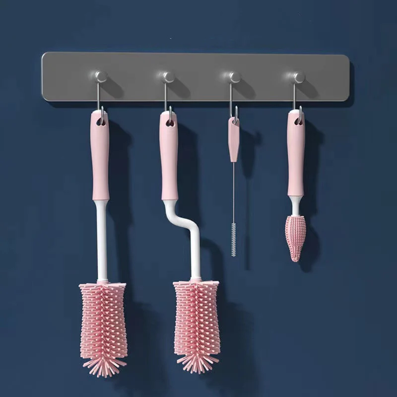 Silicone Milk Bottle Cleaning Brush Set - Image 10