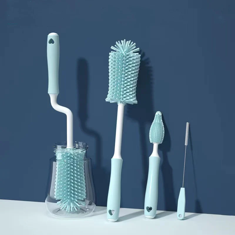 Silicone Milk Bottle Cleaning Brush Set - Image 14