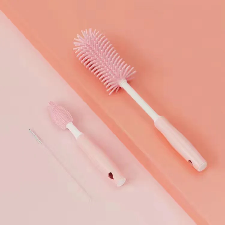 Silicone Milk Bottle Cleaning Brush Set - Image 16