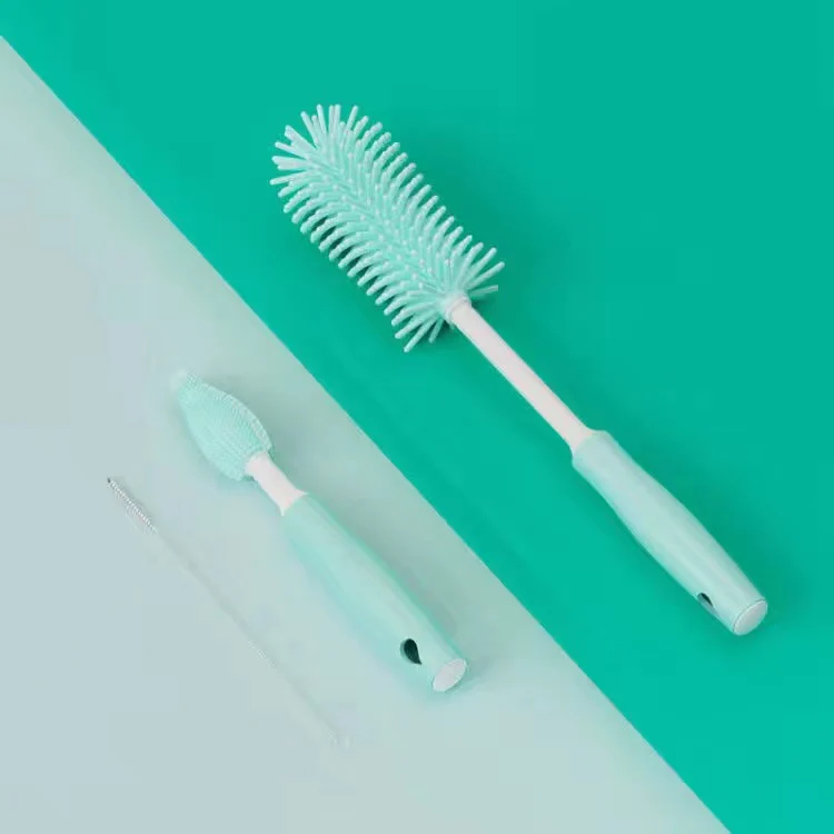 Silicone Milk Bottle Cleaning Brush Set - Image 17