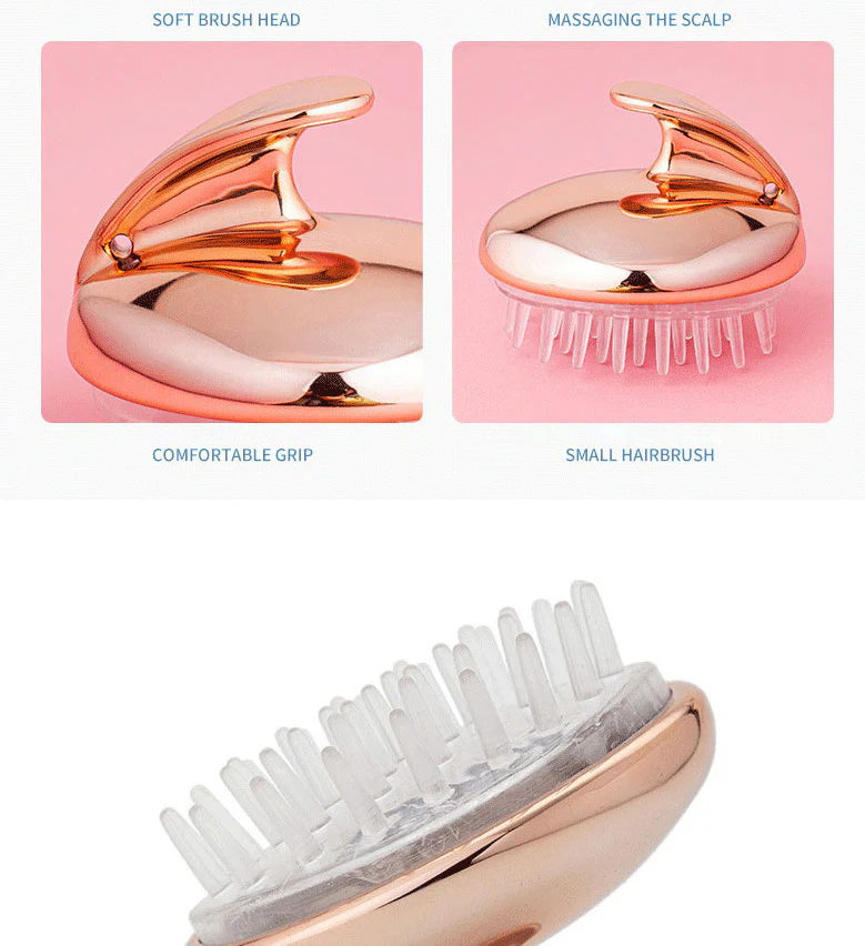 Silicone Scalp Head Massage Comb - Image 14