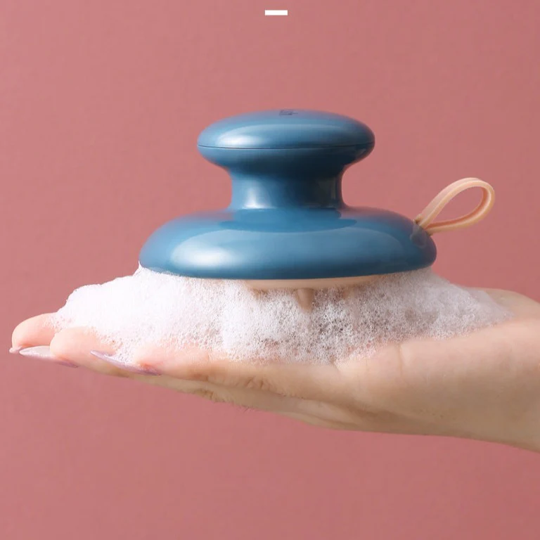 Silicone Shampoo Head Scalp Massage Brush - Image 12