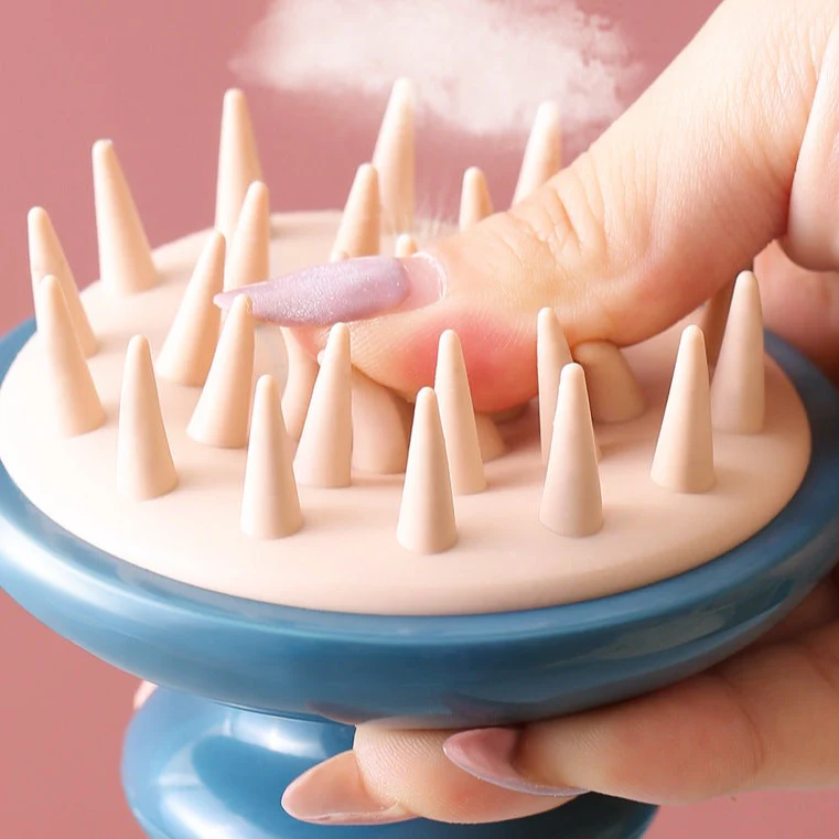 Silicone Shampoo Head Scalp Massage Brush - Image 15