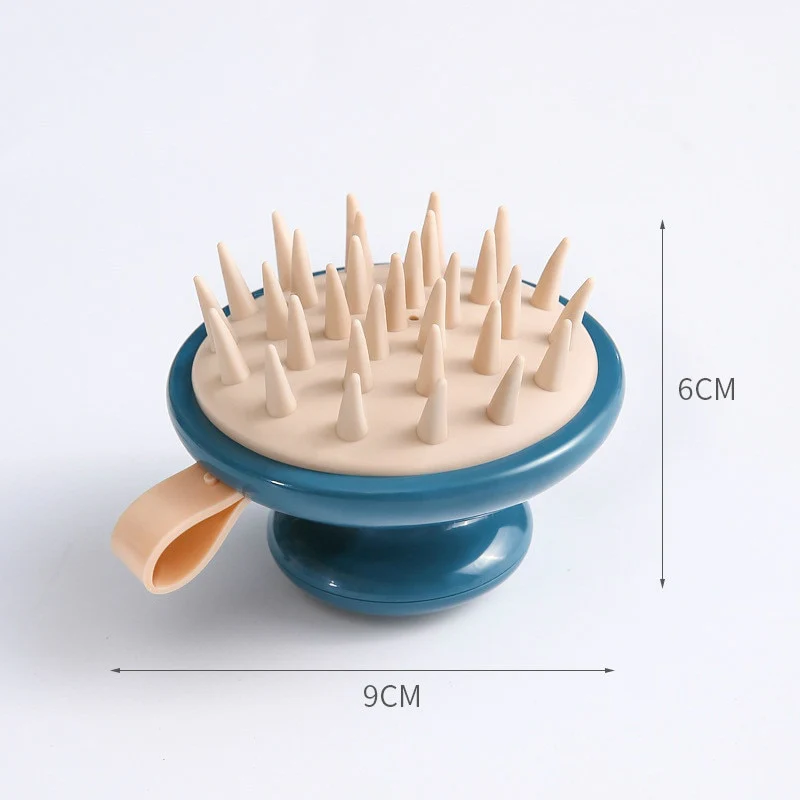 Silicone Shampoo Head Scalp Massage Brush - Image 4