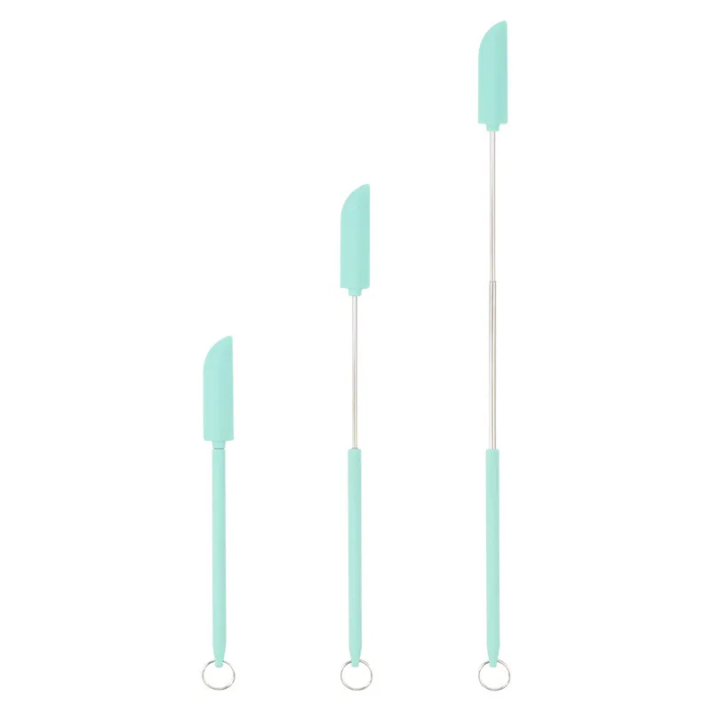 Silicone Spatula Scraper Brush - Image 13