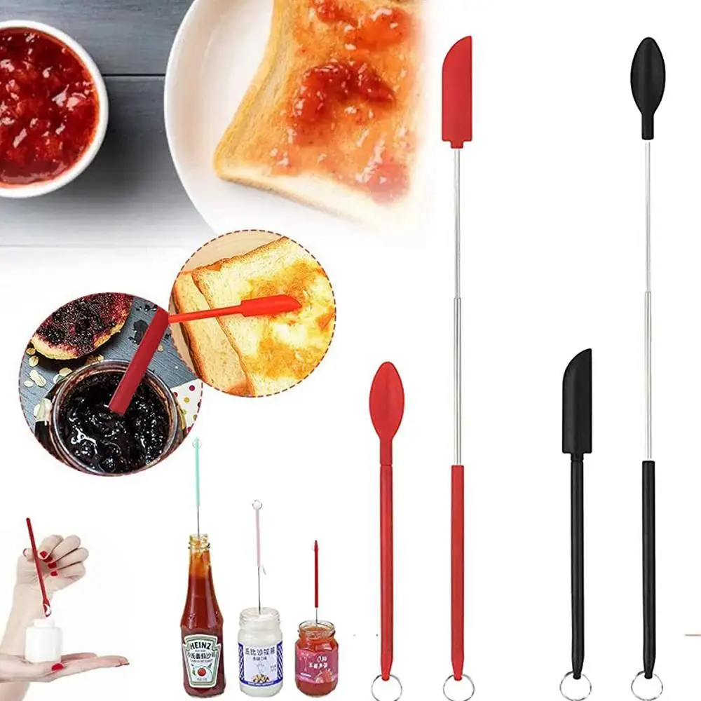 Silicone Spatula Scraper Brush - Image 20