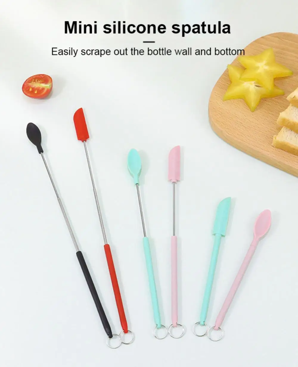 Silicone Spatula Scraper Brush - Image 21