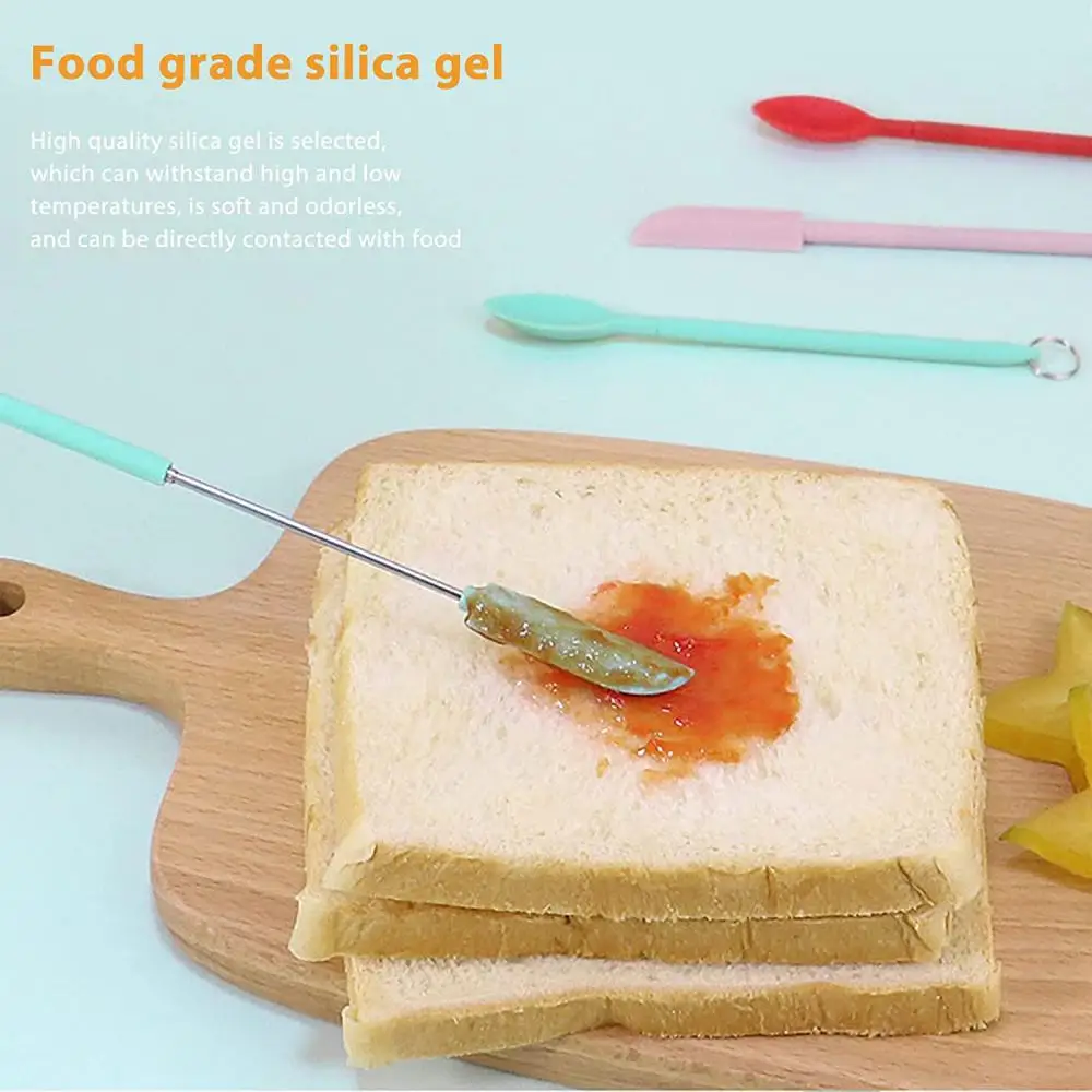 Silicone Spatula Scraper Brush - Image 22