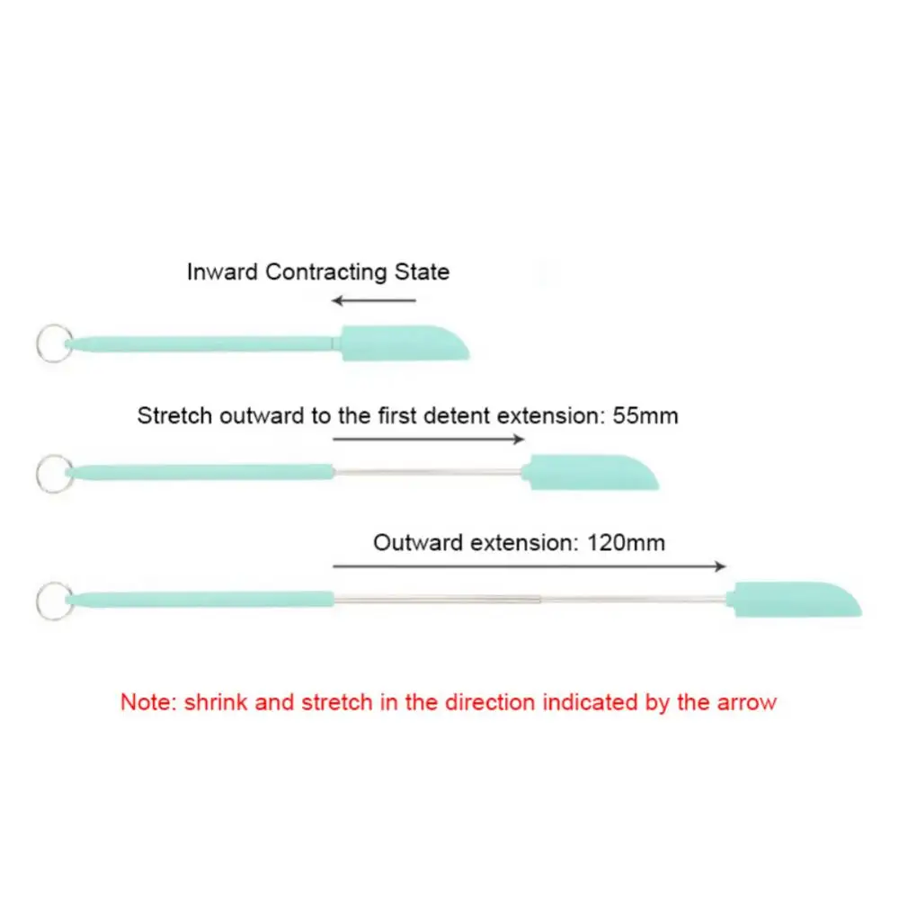 Silicone Spatula Scraper Brush - Image 6