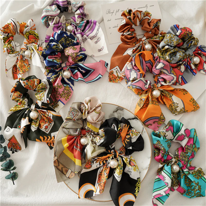 Silky Chiffon Scrunchies - Image 48