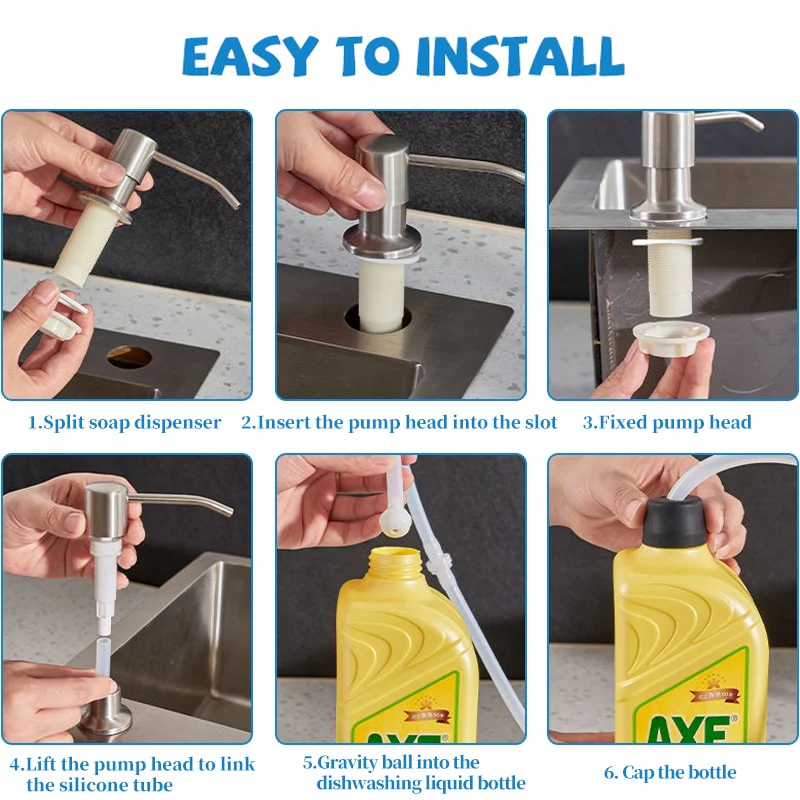 Sink Liquid Soap Dispenser - Image 15