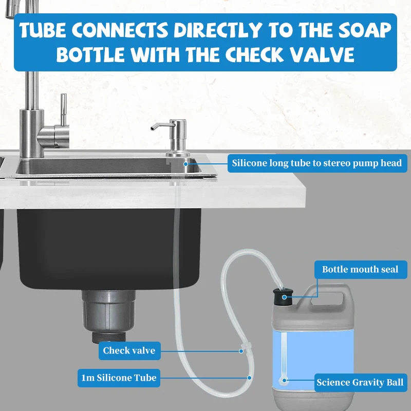 Sink Liquid Soap Dispenser - Image 8