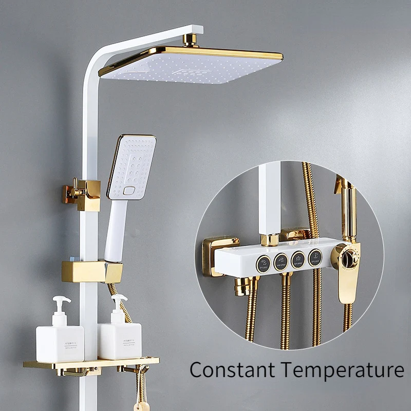 Smart Black Gold Shower Set - Image 13