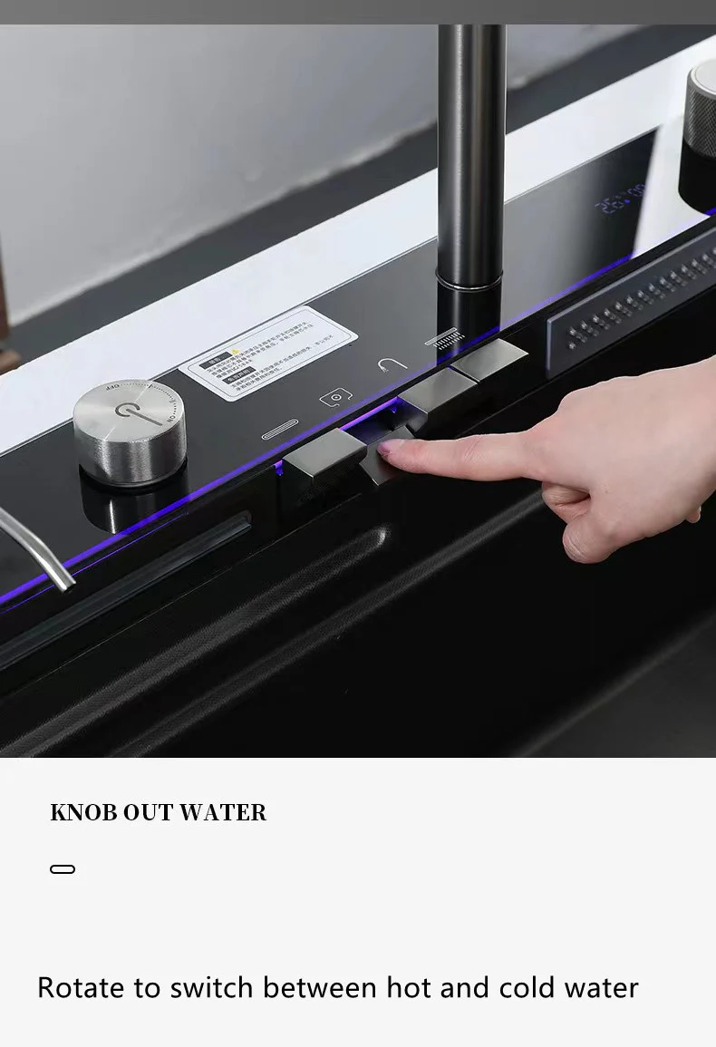 Smart Digital Waterfall Kitchen Sink - Image 16