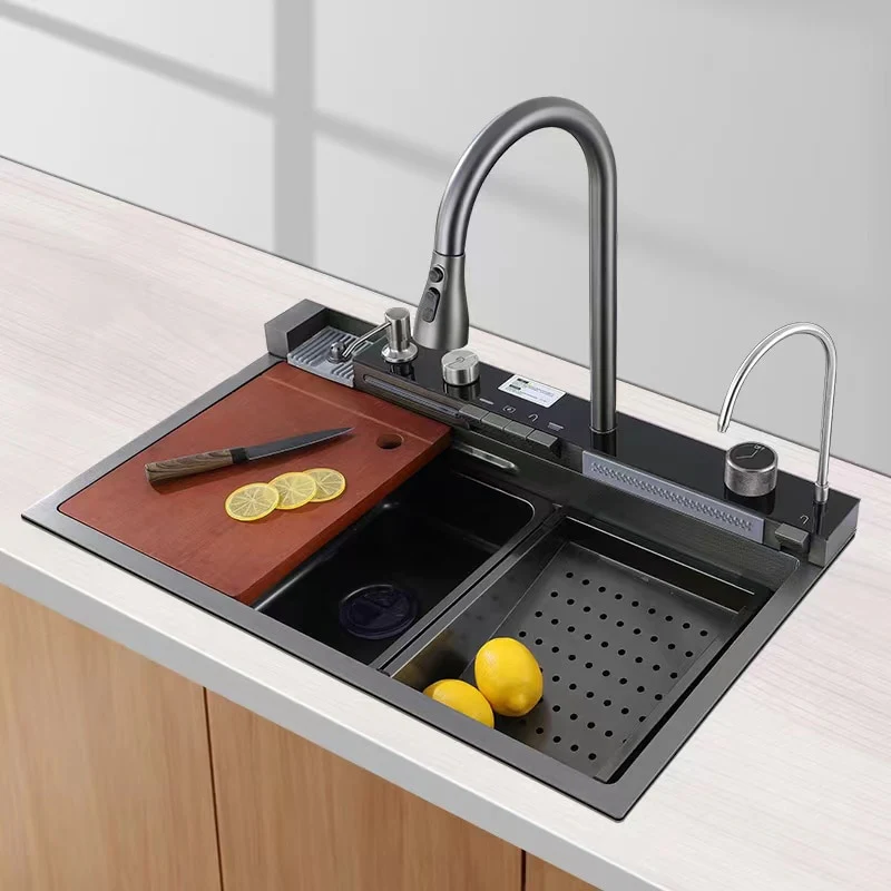 Smart Digital Waterfall Kitchen Sink - Image 2