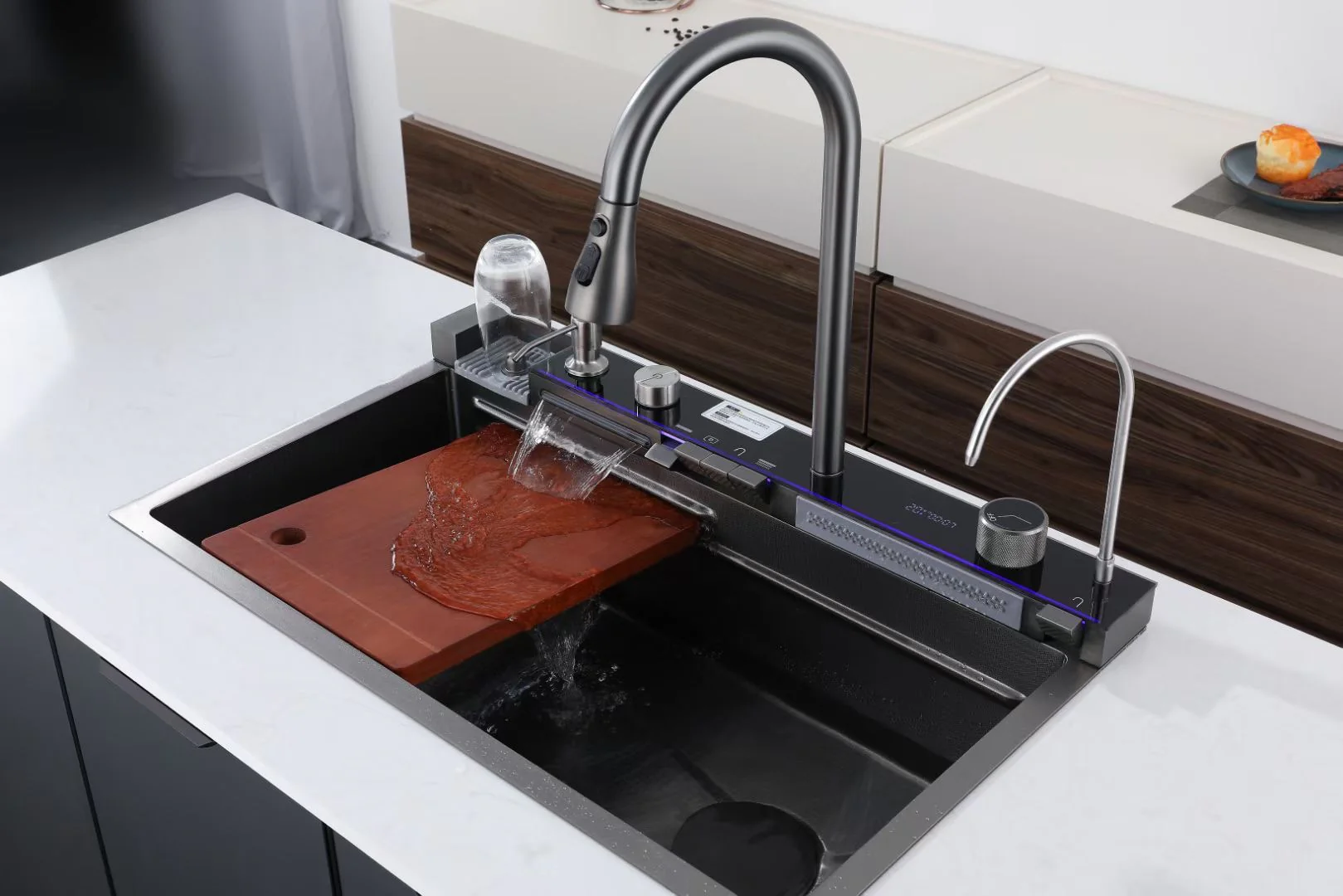 Smart Digital Waterfall Kitchen Sink - Image 22