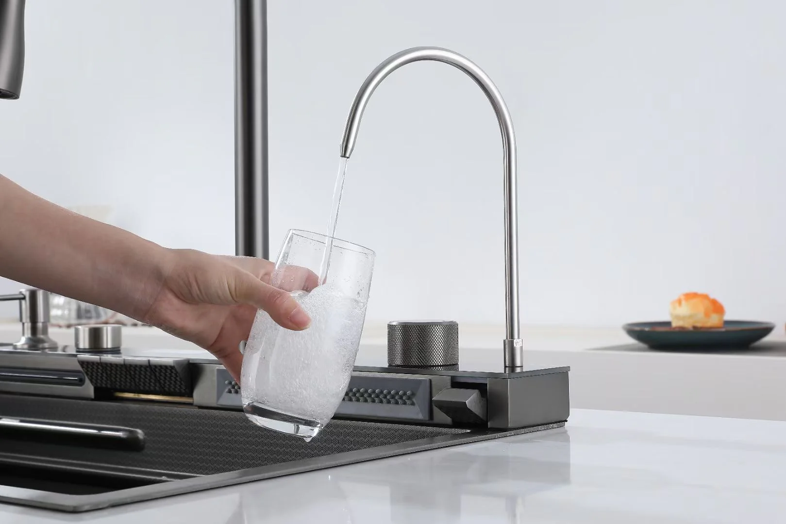 Smart Digital Waterfall Kitchen Sink - Image 25