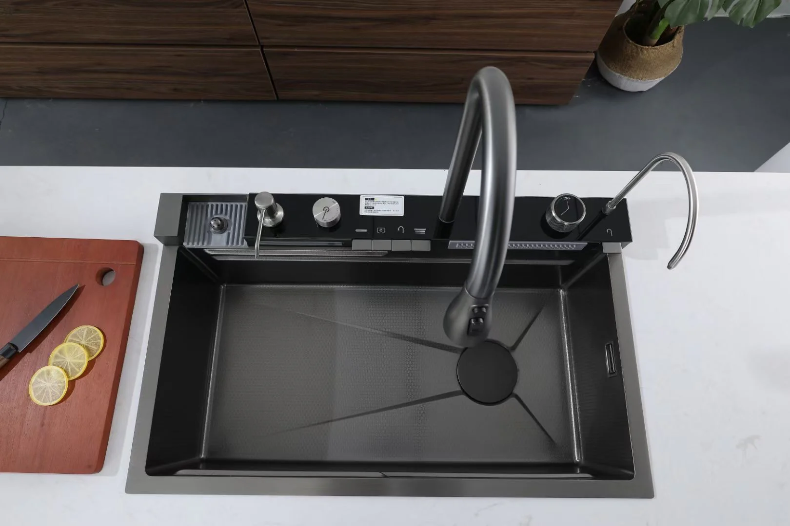 Smart Digital Waterfall Kitchen Sink - Image 33
