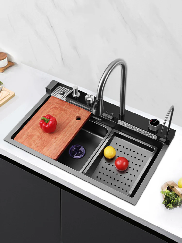 Smart Digital Waterfall Kitchen Sink - Image 8