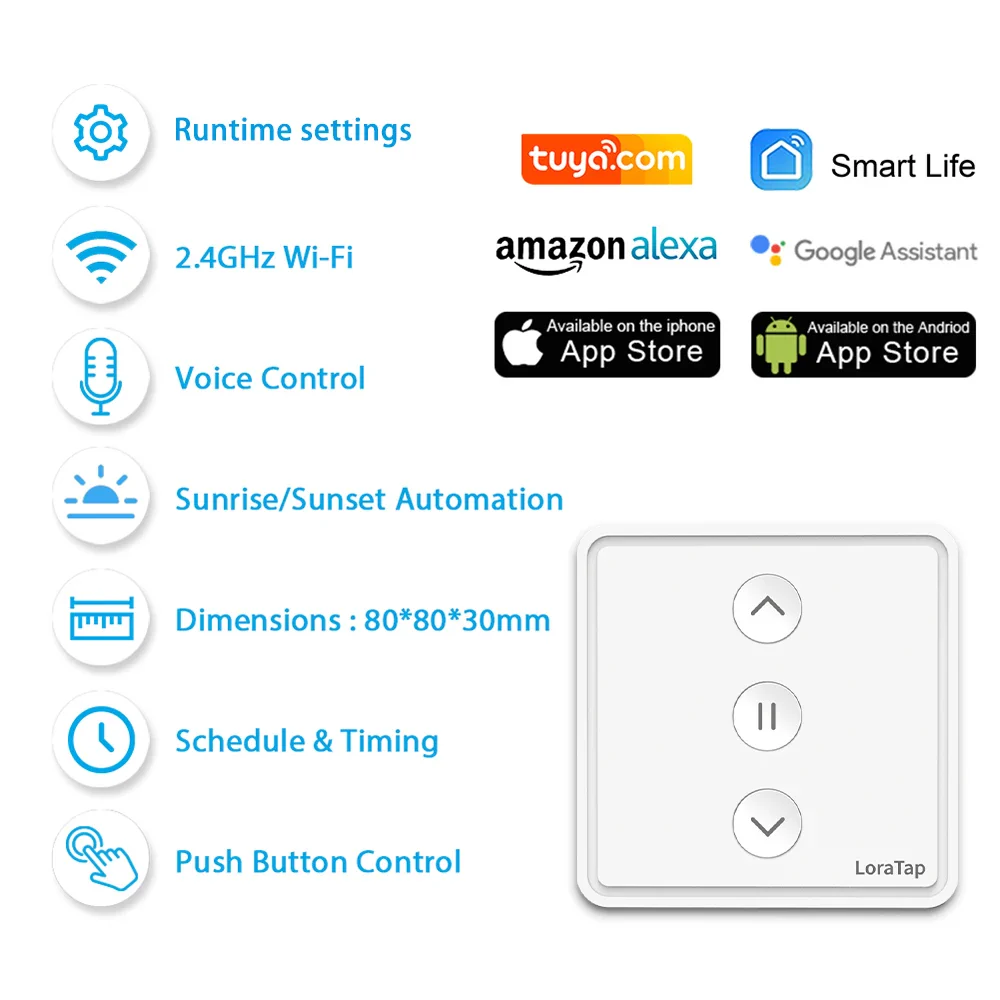 Smart Electric Window Curtain Blind Switch - Image 6