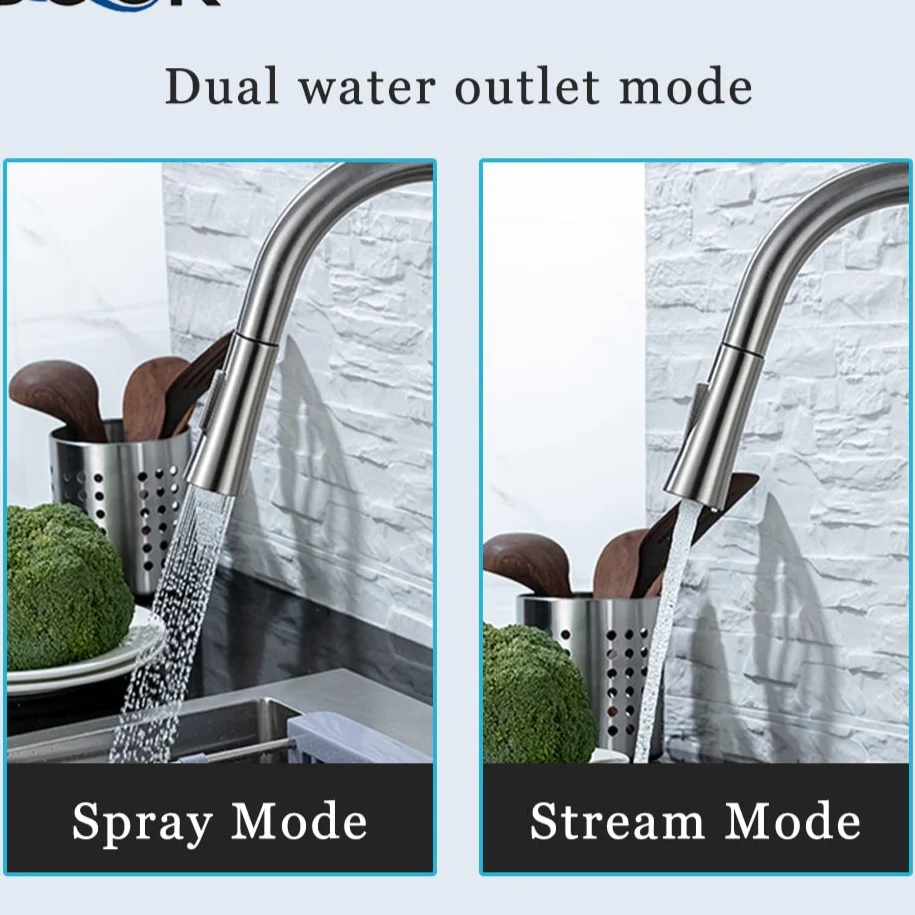 Smart Touch Retractable Kitchen Faucet - Image 7