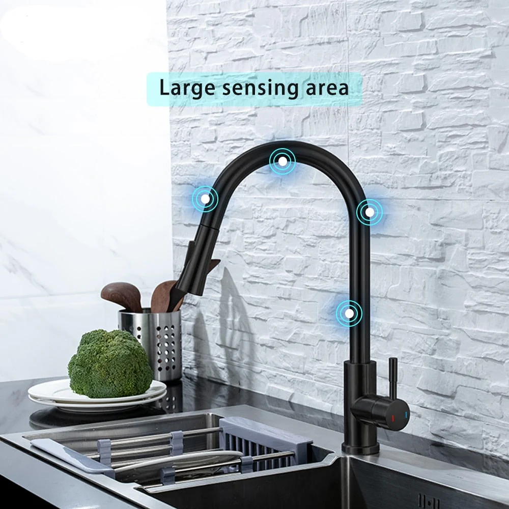 Smart Touch Retractable Kitchen Faucet - Image 8
