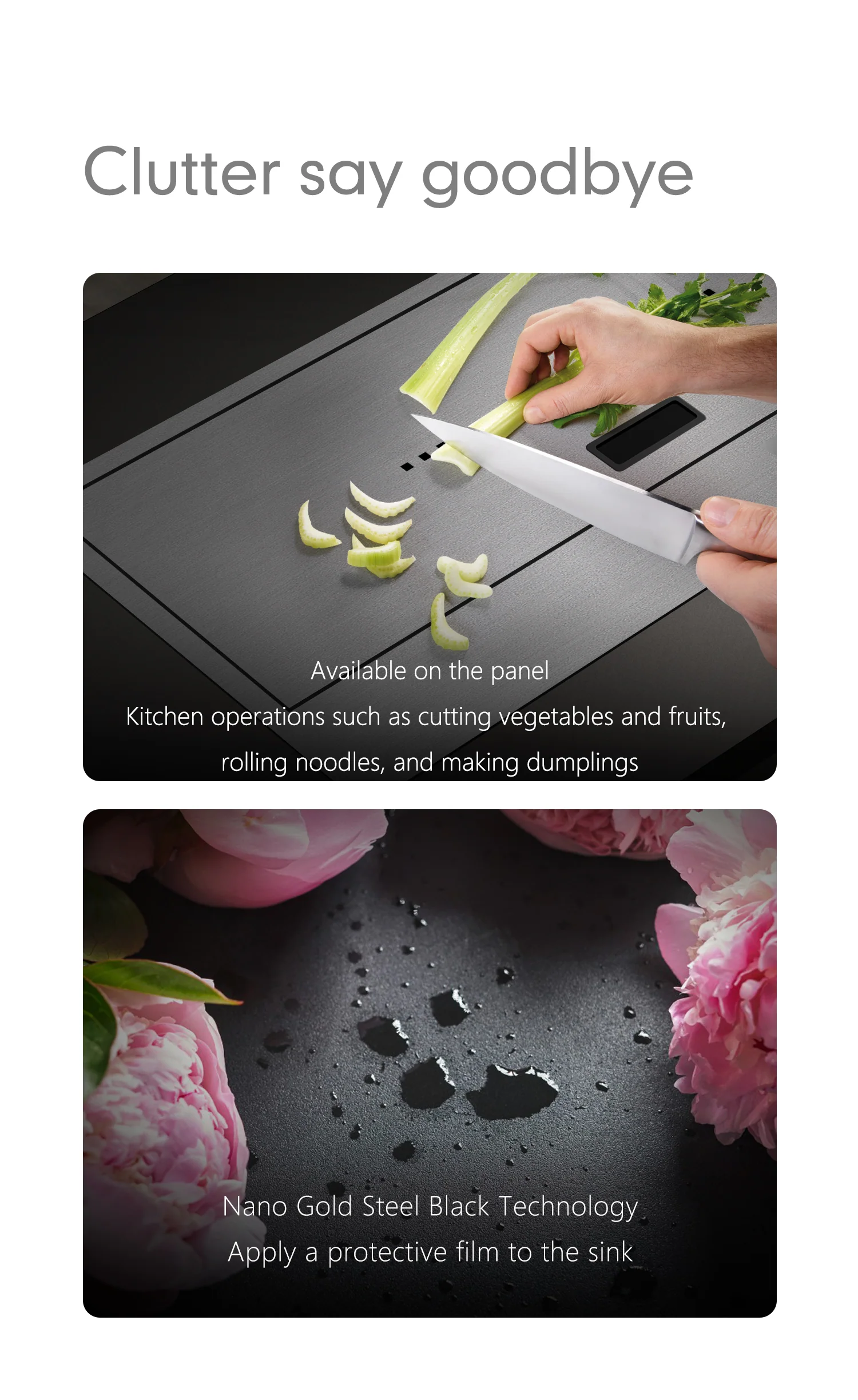 Smart Washing Bowl Hidden Kitchen Sink - Image 16